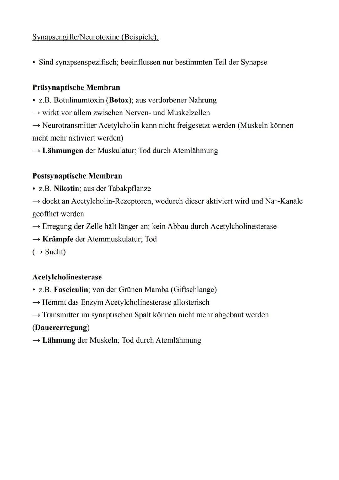 Biologie LK - Abitur 2022
Lernzettel
3. Neurobiologie
3.1. Reiz & Reaktion
●
Reiz
●
Reaktion
Rezeptor
Effektor
Ganglion
Sensorisches Neuron
