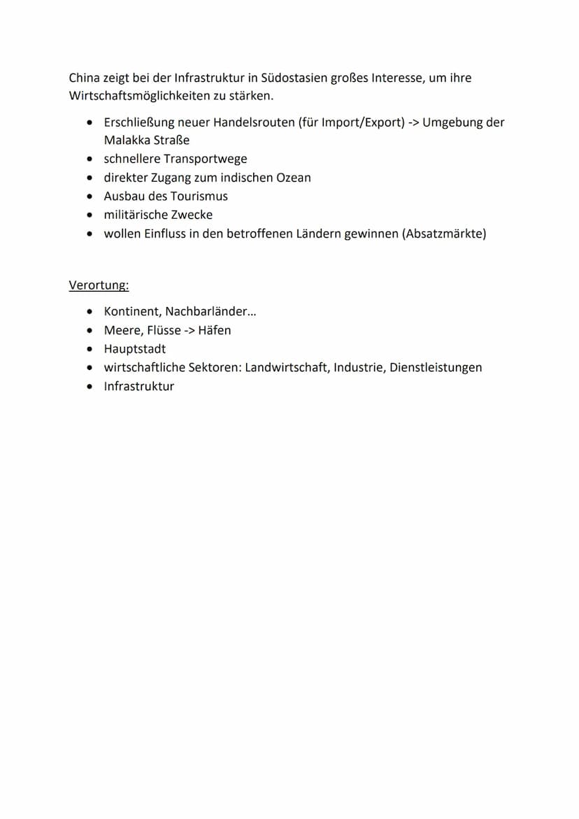 Wirtschaft und Entwicklung
Fachbegriffe:
Ausländische Direktinvestitionen Kapitalanlagen im Ausland durch Immobilien,
Gründung von Auslandsn