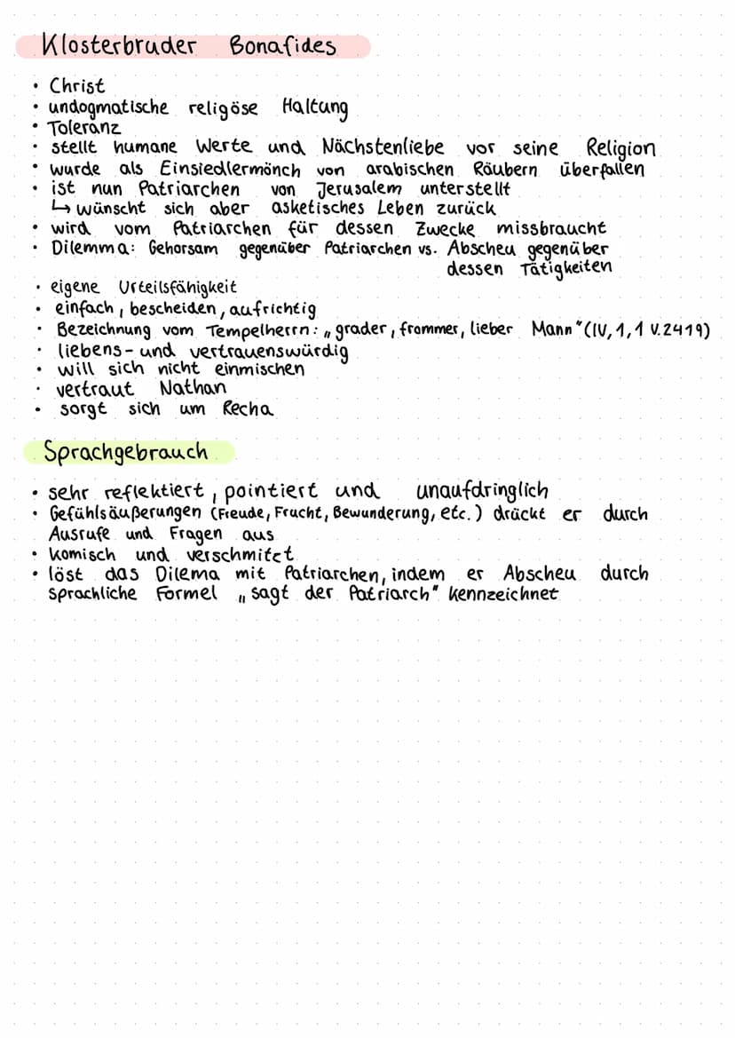 Nathan der Weise ●
●
Aufklärung
von ca. 1700-1800
gegen
Vorurteile
Fanatismus
.
•
Hintergrundwissen
•
●
für
Toleranz
Vernunft
Humanismus
alt