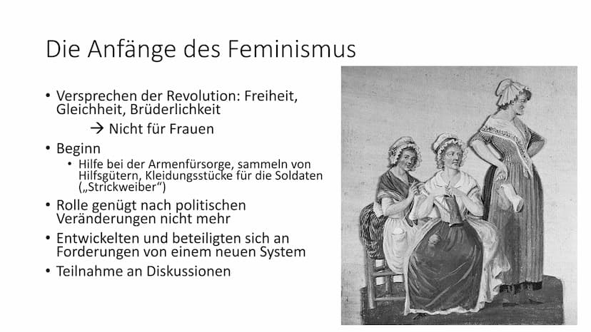 Die Rolle der Frau in der
Französischen Revolution
Kathrin Haug, J1 Inhaltsangabe
Französische Revolution Zusammengefasst
• Situation der Fr