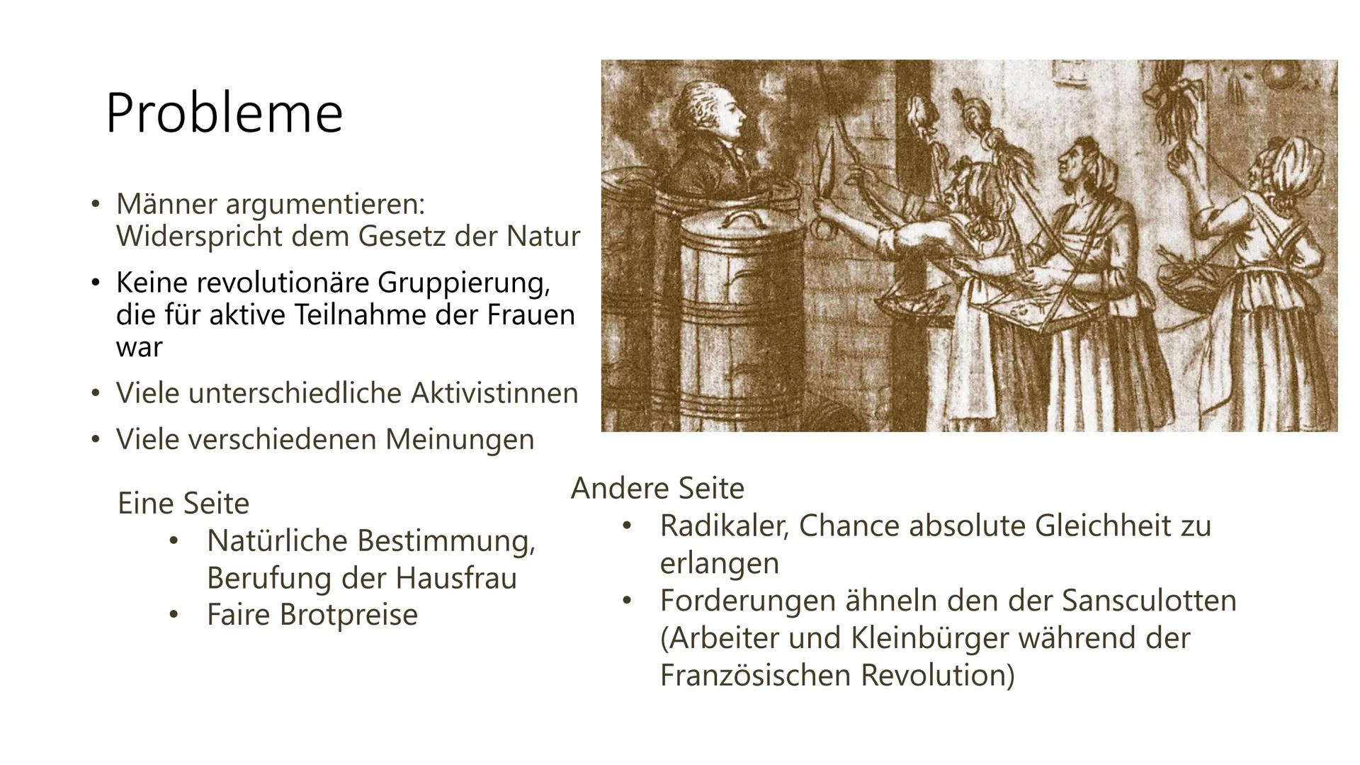 Die Rolle der Frau in der
Französischen Revolution
Kathrin Haug, J1 Inhaltsangabe
Französische Revolution Zusammengefasst
• Situation der Fr