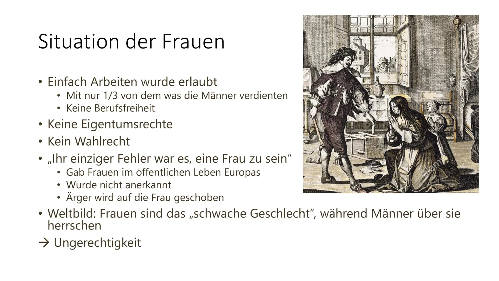 Die Rolle der Frau in der
Französischen Revolution
Kathrin Haug, J1 Inhaltsangabe
Französische Revolution Zusammengefasst
• Situation der Fr