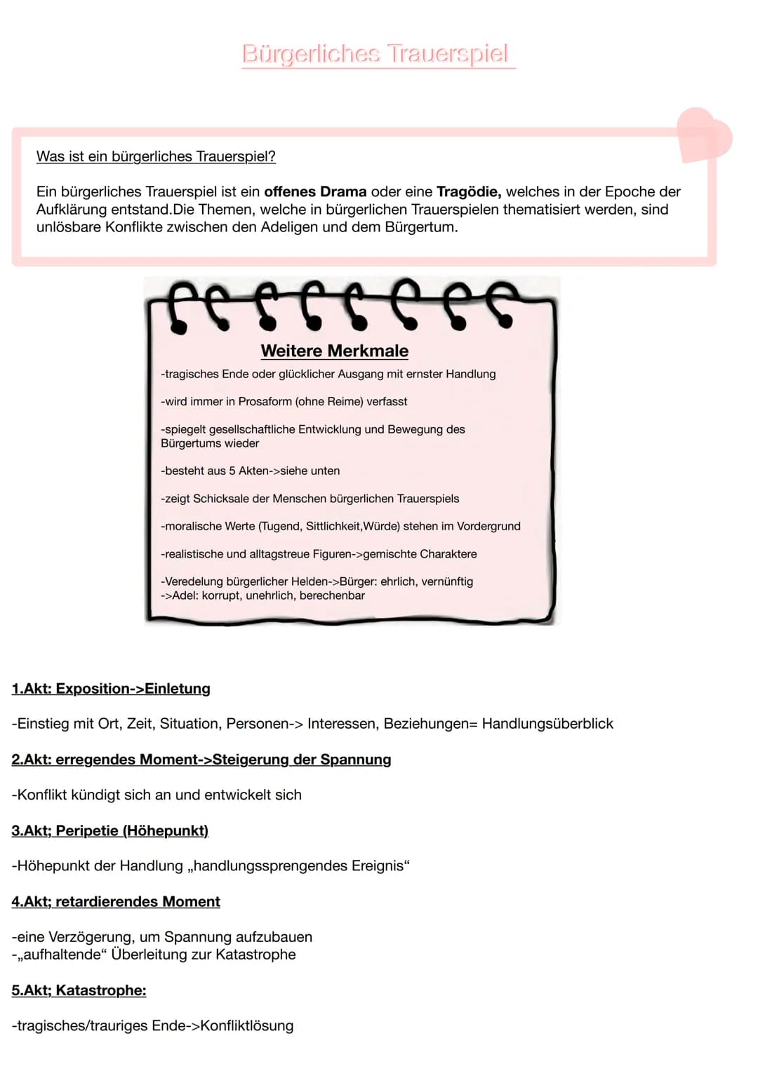 Bürgerliches Trauerspiel
Was ist ein bürgerliches Trauerspiel?
Ein bürgerliches Trauerspiel ist ein offenes Drama oder eine Tragödie, welche