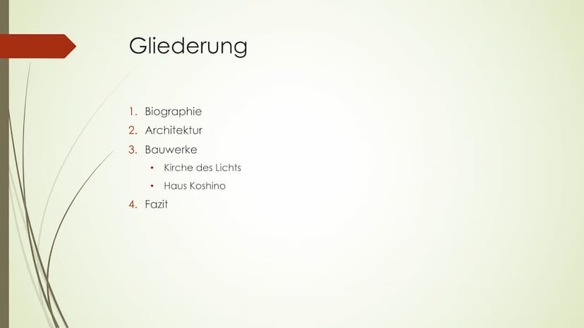 ,,Architektur zu schaffen bedeutet,
repräsentative Aspekte der realen Welt - wie
Natur, Geschichte, Tradition und
Gesellschaft- in einer räu