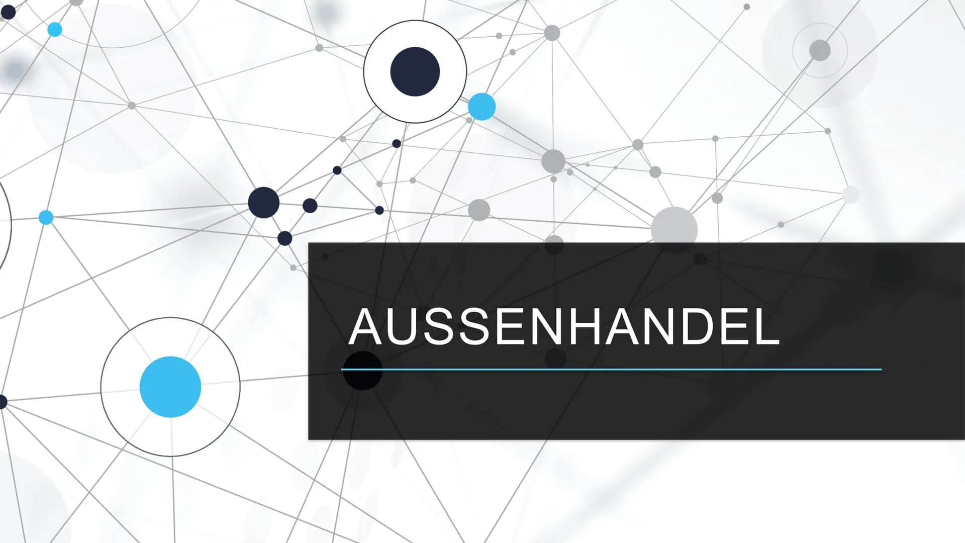 AUSSENHANDEL Außenhandel
1) Definition
Im Supermarkt heutzutage findet man vielerlei Produkte aus der ganzen
Welt. Dazu zählen beispielsweis