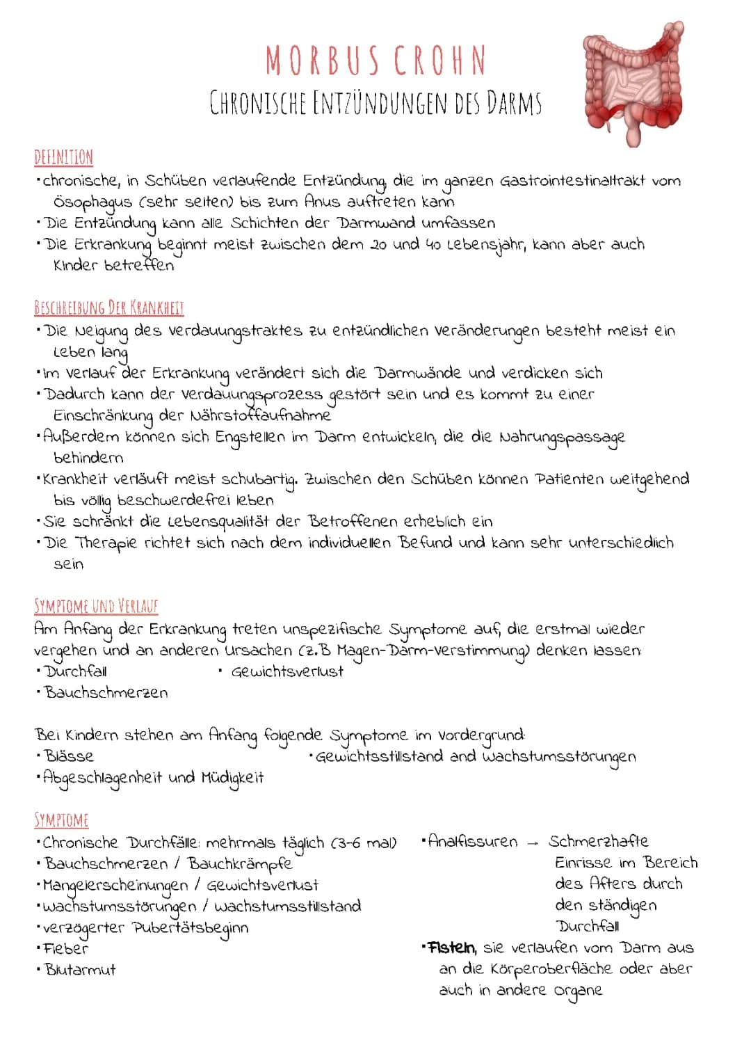 Morbus Crohn / colitis ulcerosa