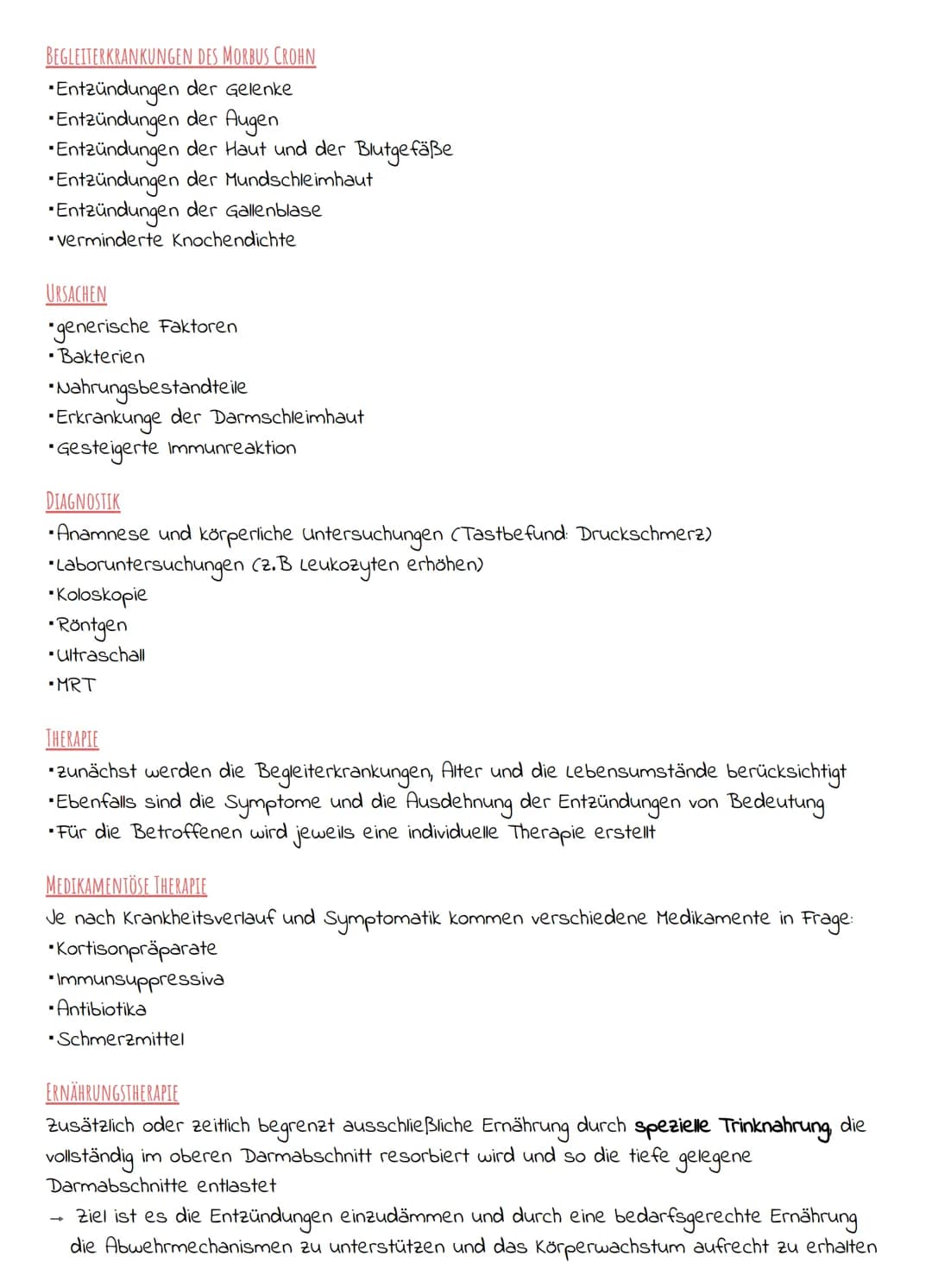 MORBUS CROHN
CHRONISCHE ENTZÜNDUNGEN DES DARMS
DEFINITION
*chronische, in Schüben verlaufende Entzündung, die im ganzen Gastrointestinaltrak