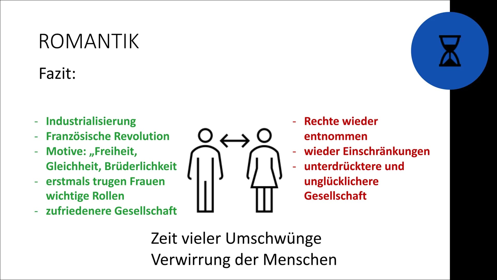 Literaturepoche
Romantik
||||
Fach: Deutsch
Klasse: 10 GLIEDERUNG
X
! Begriff
,,Roman" und ,,Romanze“ = abenteuerliche, phantastische,
erfun