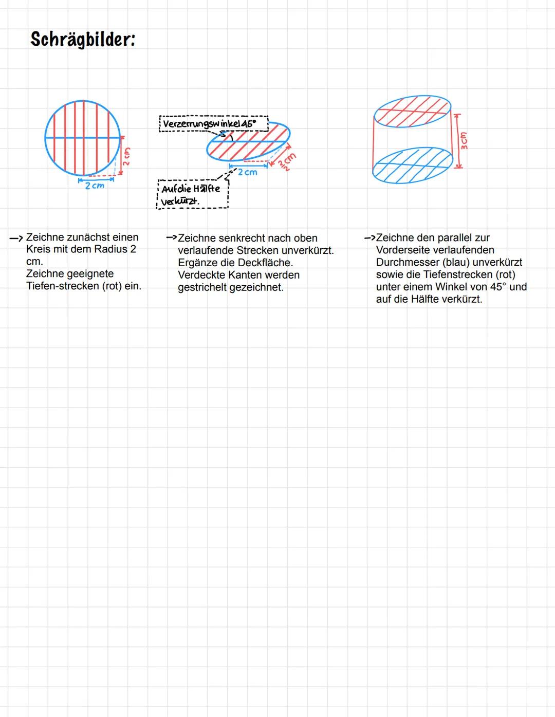 # MATHEMATICS

Zylinder:

ist ein Körper, dessen Grundflächen kreisflächen sind
die parallel und Konkurrenz zueinander sind. Die
Mantelfläch