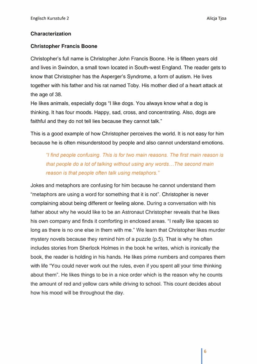 Englisch Kursstufe 2
Book review
16-Jan-23
The curious
incident of the dog
in the nighttime
#1 international bestseller
whitbread book of th