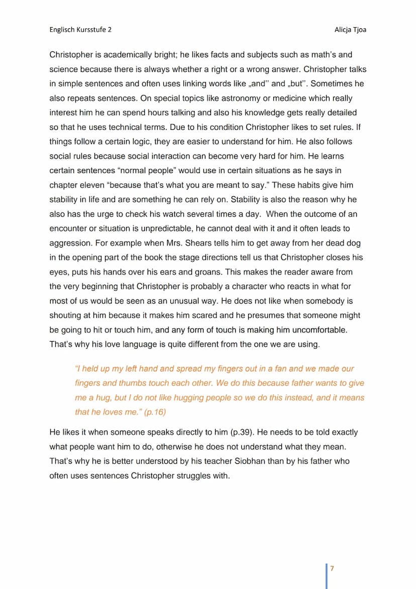 Englisch Kursstufe 2
Book review
16-Jan-23
The curious
incident of the dog
in the nighttime
#1 international bestseller
whitbread book of th