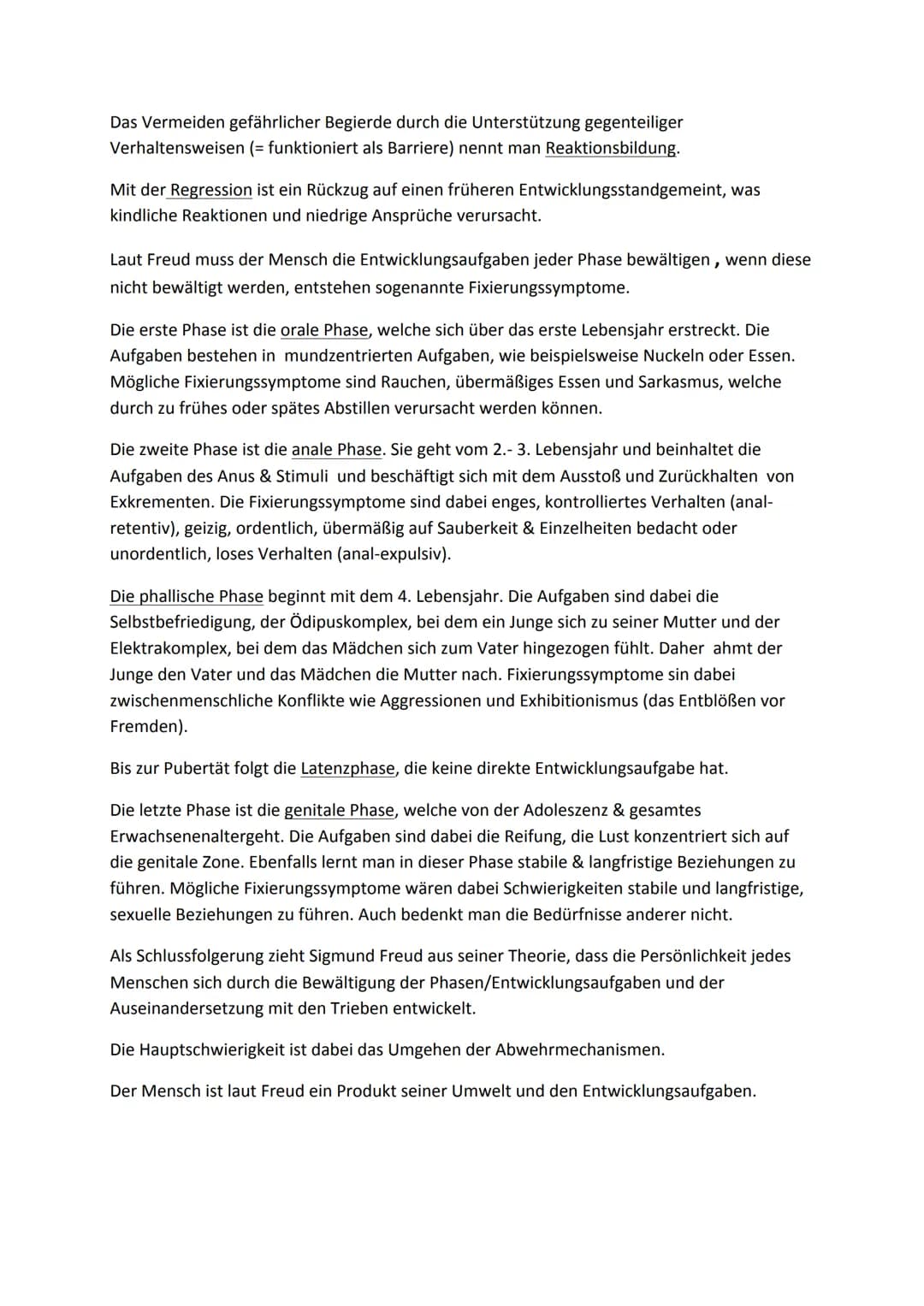 Freuds Phasen der psychosexuellen Entwicklung einfach erklärt