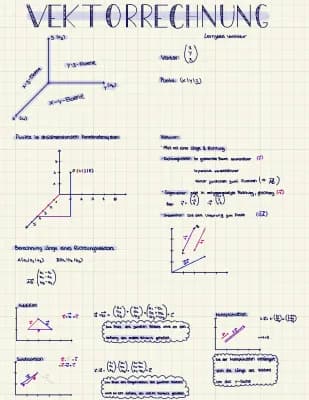 Know Analytische Geometrie (Vektorrechnung)  thumbnail