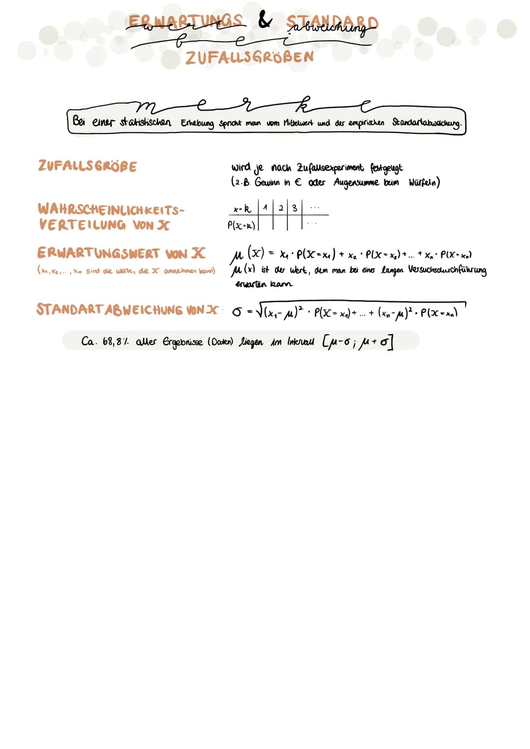 Einstieg in
P(x = k)
=
X = k
x = 2
P(x=k)
x= 3
Stochastik
24
4₂ 3₂ 3₂ 14 15
6₂ 5₂ 36 20 26
x = 4
X = 5
x=6
x=7
|x|
S
Zufallsgröße X:
2
1
36
