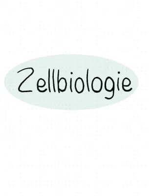 Know Zellbiologie (Klausurvorbereitung EF) thumbnail