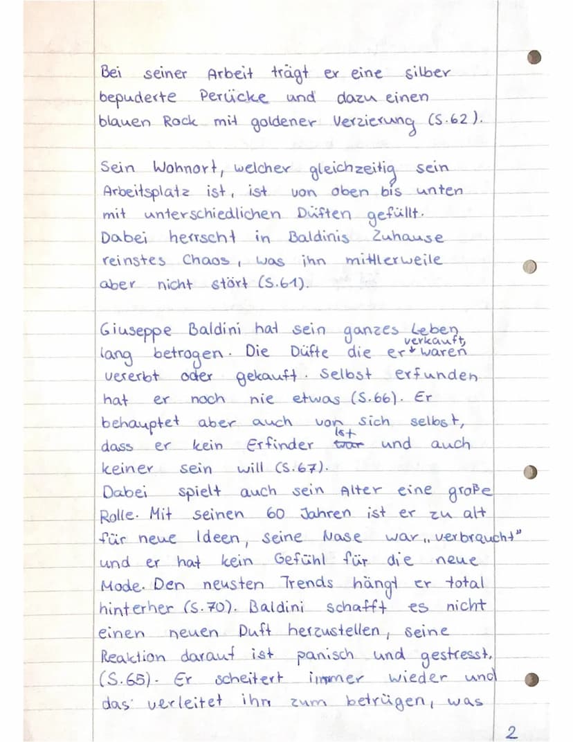 Sofie Dick
J
"Das Parfum" (Patrick Süskind):
Charakterisierung von Giuseppe Baldini
)
15.06.22
die Geschichte eines Mörders
V
"
Der Roman Da