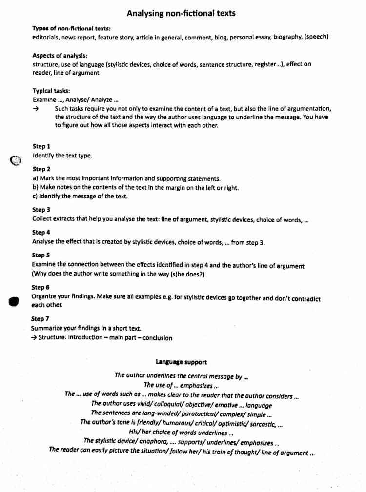 Know Analysing non-fictional texts thumbnail