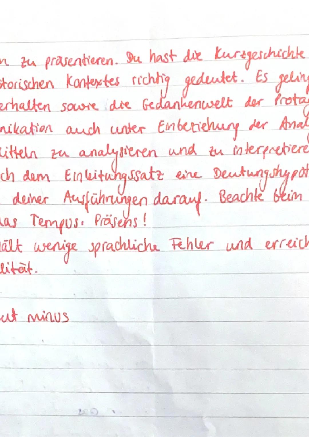 Rosner-Blumenthal
Text - Wolfgang Borchert: Das Brot (1946)
Aufgabenstellung:
Klausur Nr. 1/EF/GK Deutsch 4
Analysieren und interpretieren S