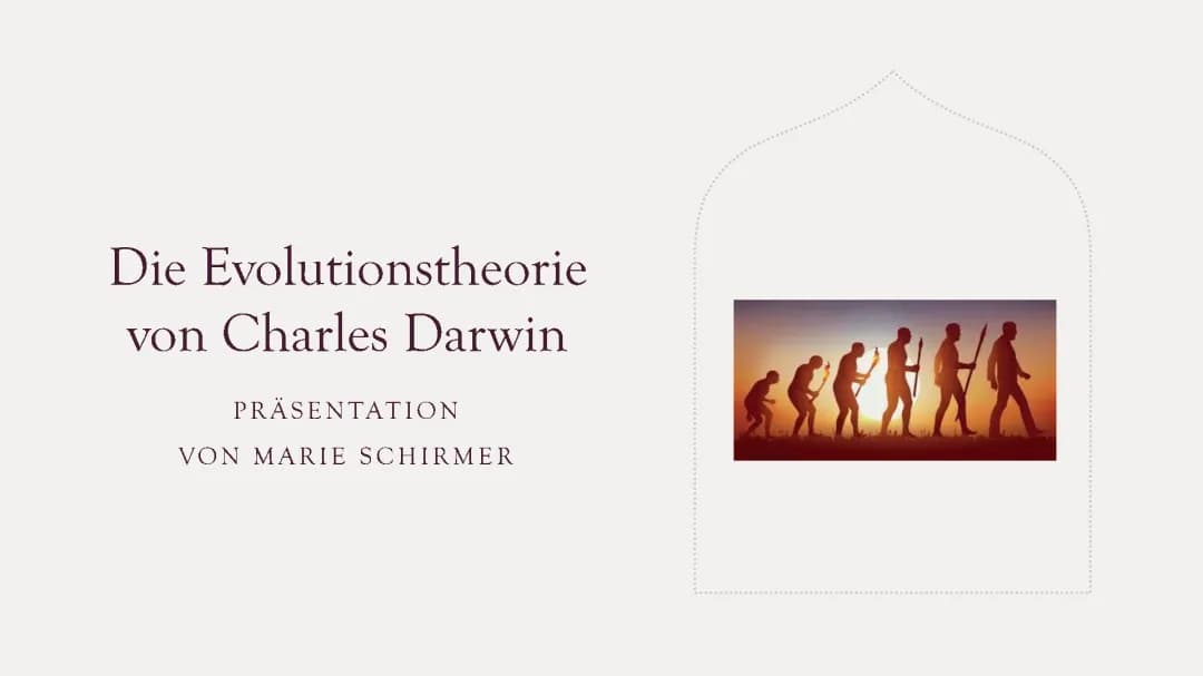 Darwins Evolutionstheorie