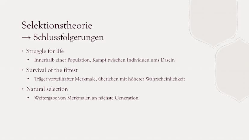Die Evolutionstheorie
von Charles Darwin
PRÄSENTATION
VON MARIE SCHIRMER Gliederung
Charles Darwin
Selektionstheorie
Experiment
Synthetische
