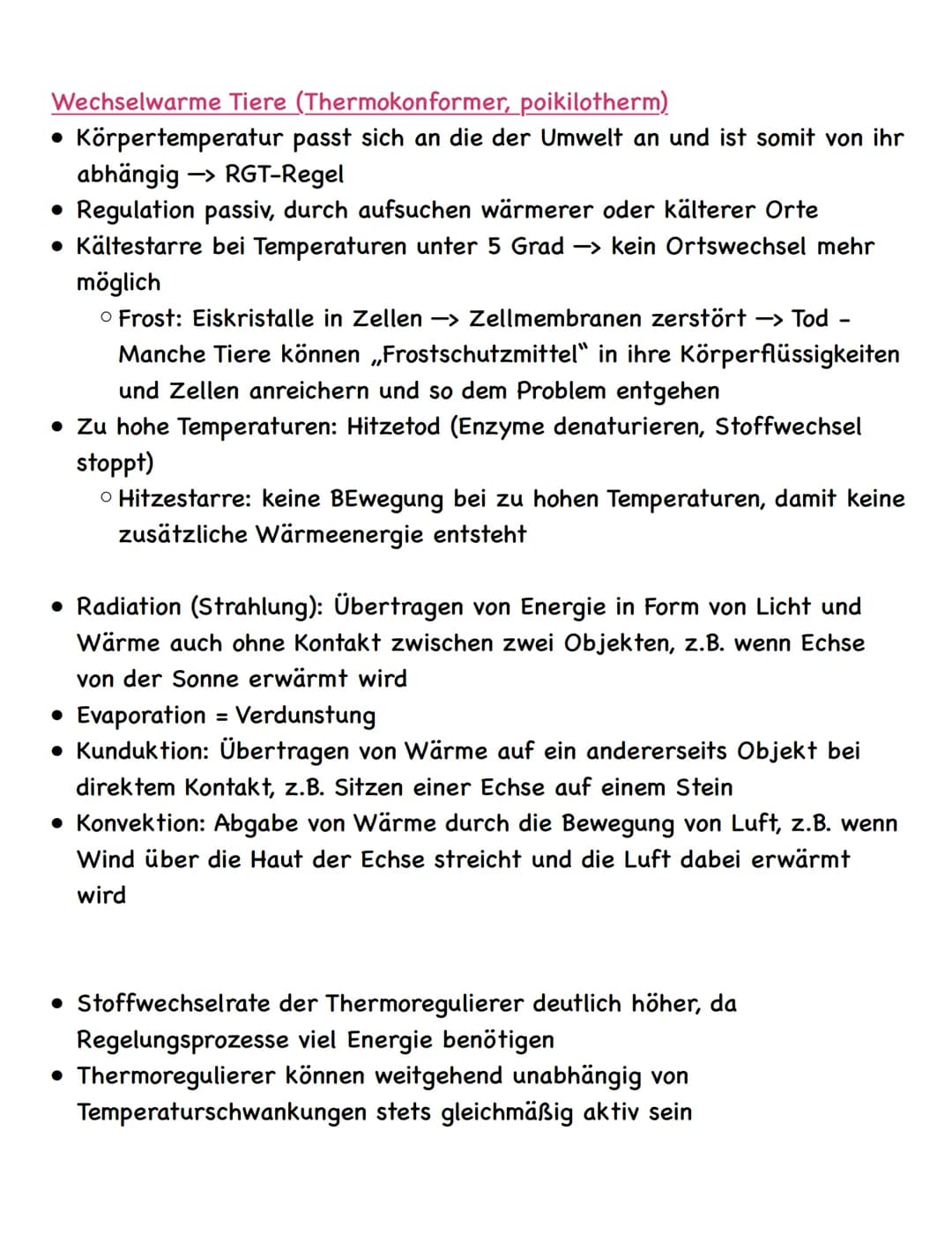 Zusammenfassung
Ökologie
Abiotische und biotische Faktoren
Biotische Faktoren
• gehen von Lebewesen aus
• Konkurrenten
• Parasiten
• Mensch
