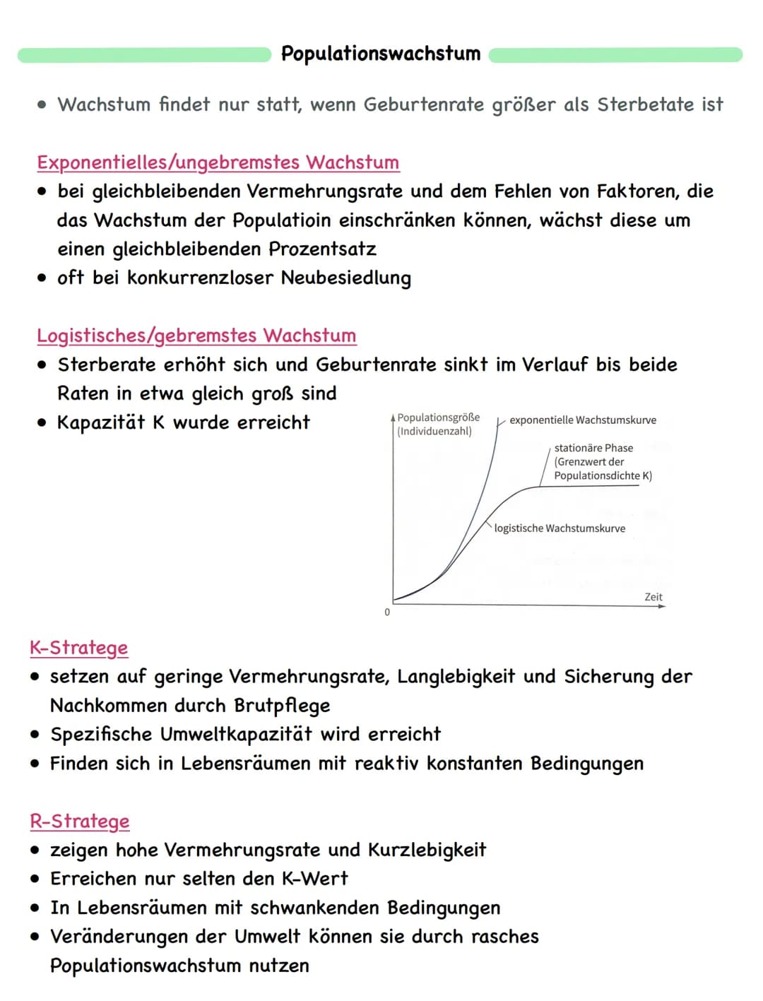 Zusammenfassung
Ökologie
Abiotische und biotische Faktoren
Biotische Faktoren
• gehen von Lebewesen aus
• Konkurrenten
• Parasiten
• Mensch
