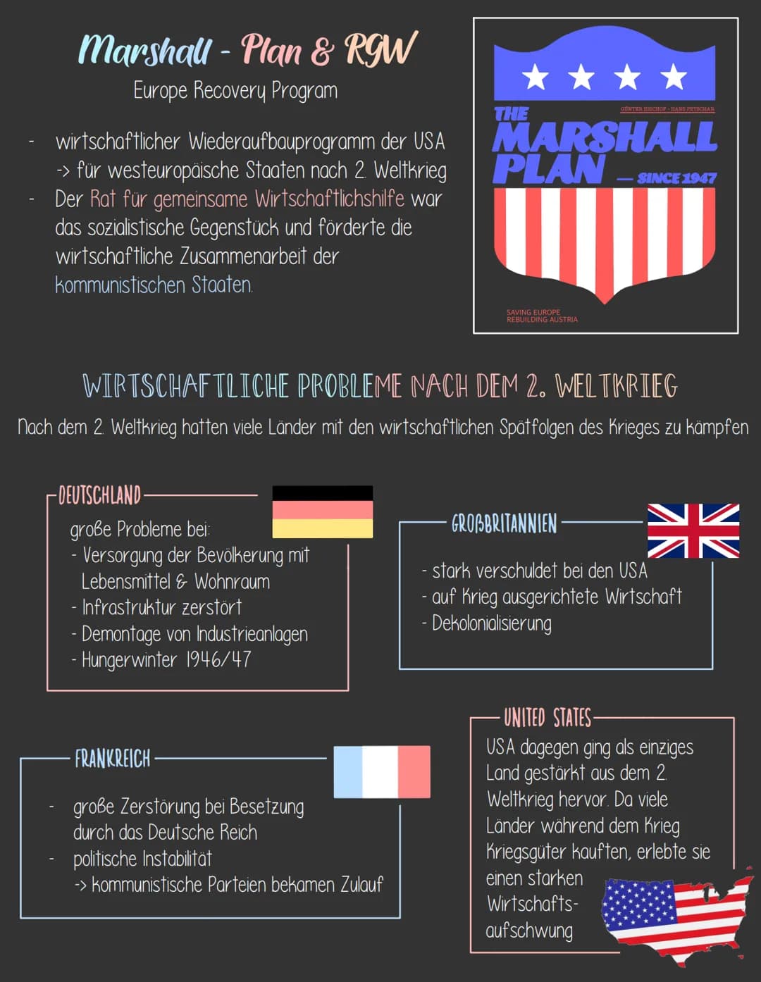 Kalter Krieg
-DEFINITION.
Konkurrenzkampf zwischen Weltmächten USA + verbündete
Westmächte & Sowjetunion + verbündete Ostblockstaaten
Ausein