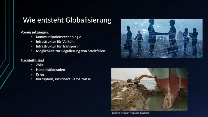 Globalisierung
ÜBER DIE ENTSTEHUNG DER
GLOBALISIERUNG UND IHRE FOLGEN Gliederung
1. Was ist Globalisierung?
Wie entsteht Globalisierung
2. D