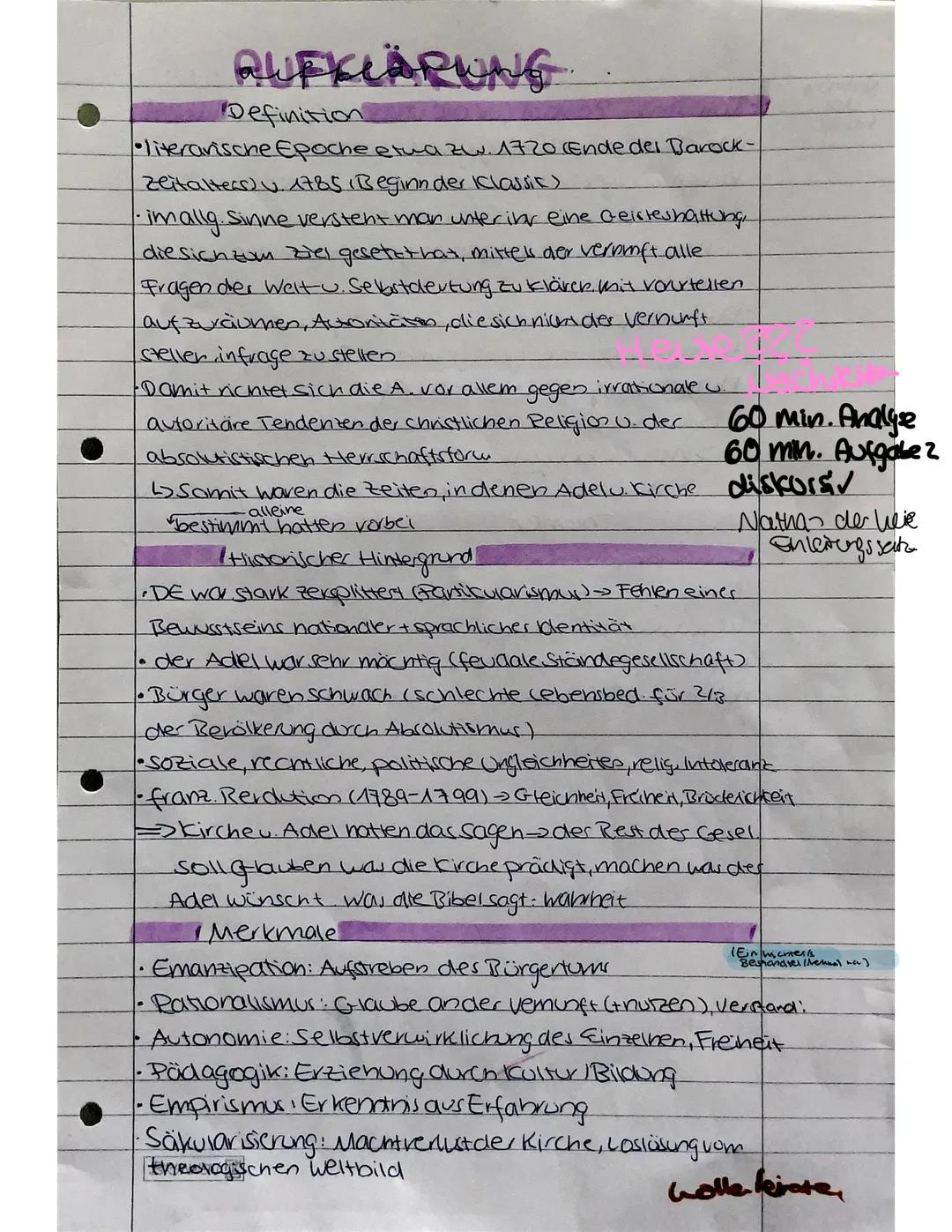INHALTSANGABEN
1. Aufzug:
1. Auftritt
2. Auftritt: Nathan kehrt von einer Geschäftsreise aus Babylon nach Jerusalem zurück und erfährt dort 