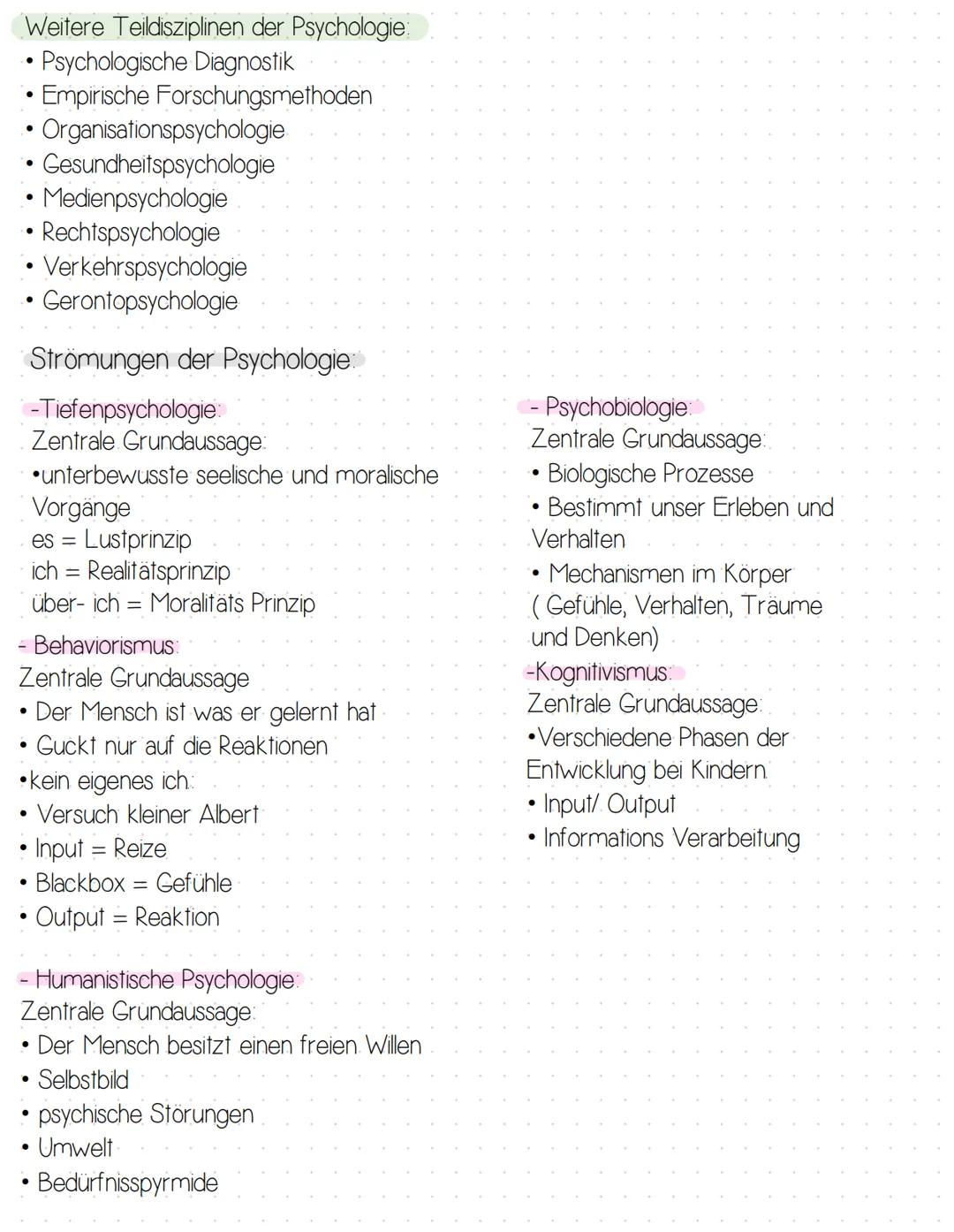  Pädagogik:
Die Pädagogik beschäftigt
sich mit der
Psychologie/ Pädagogik Klassenarbeit L
Soziologie:
Die Soziologie
möchte soziales,
also a
