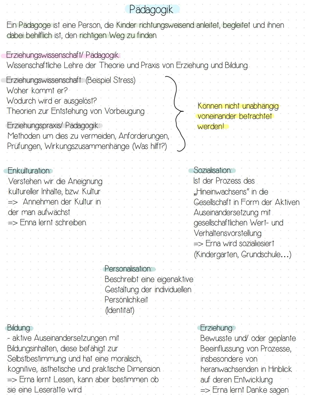  Pädagogik:
Die Pädagogik beschäftigt
sich mit der
Psychologie/ Pädagogik Klassenarbeit L
Soziologie:
Die Soziologie
möchte soziales,
also a