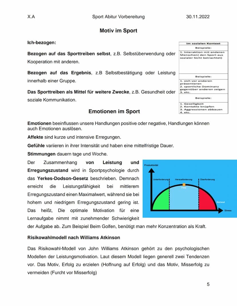 X.A
Sport Abitur Vorbereitung
Lernmodell
30.11.2022
Der Begriff des Lernens bezieht sich auf viele Bereich des menschlichen Handelns. Der
Le
