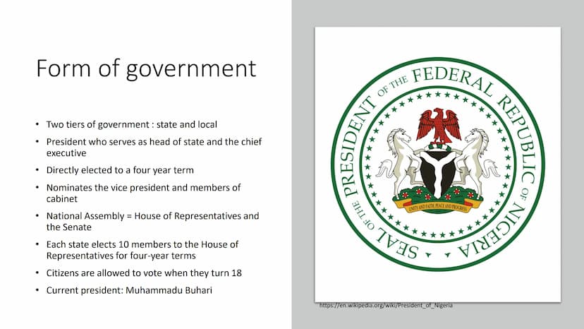 Nigerial
From Smilla Chrobok
http://www.all-flags-world.com/country-flag/Nigeria/national-nigerian-flag.php
PIKU
https://ne.usembassy.gov/vi