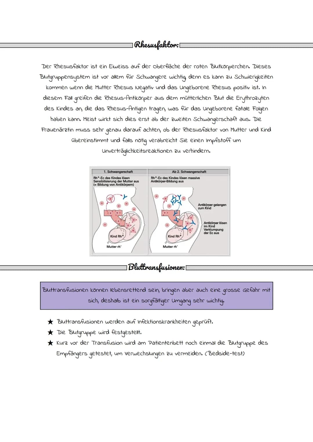 D2 Venöse und
kapilläre Blut-
entnahme
durchführen
Bedeutung für den Menschen:
★ Blutentnahmen sind ein Eingriff in den unversehrten Körper,