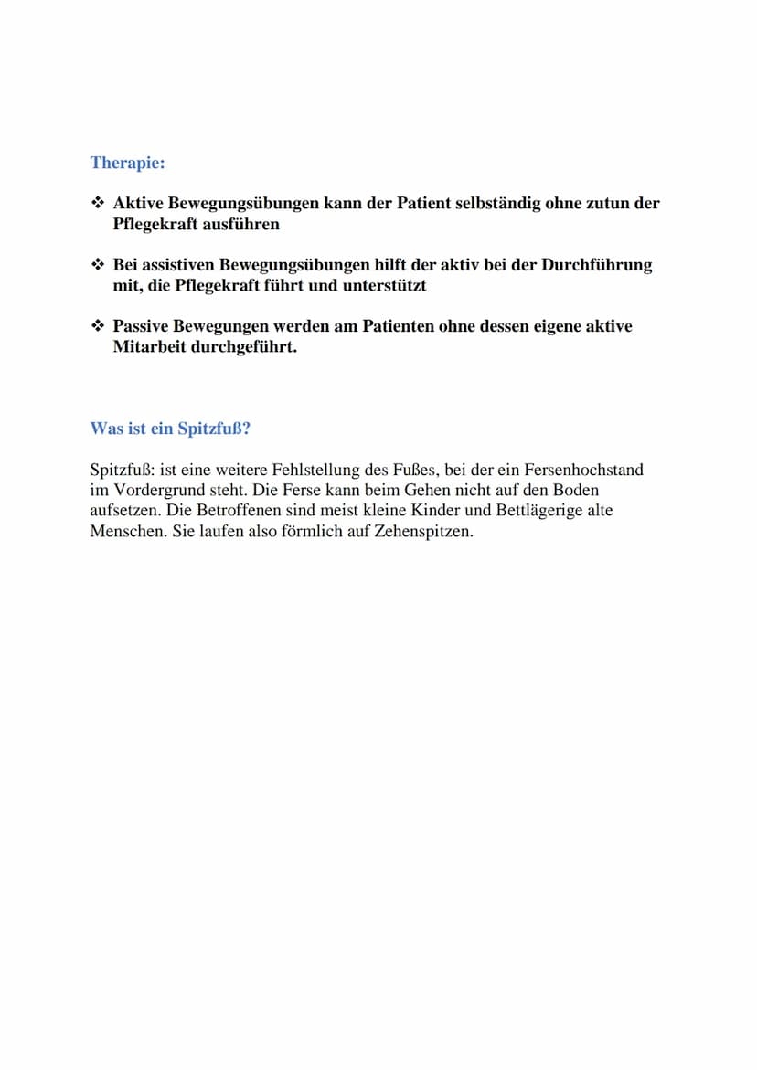 Marina
Handout zum Thema Kontrakturen (Prophylaxe)
Entstehung der Kontrakturen:
Kontrakturen entstehen, wenn Gelenke über längere Zeit in ei
