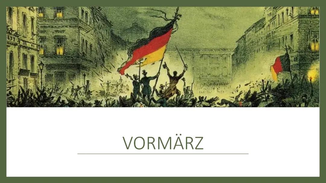 Vormärz (1815 bis 1848) - Alle wichtigen Infos, Merkmale und Gedichte