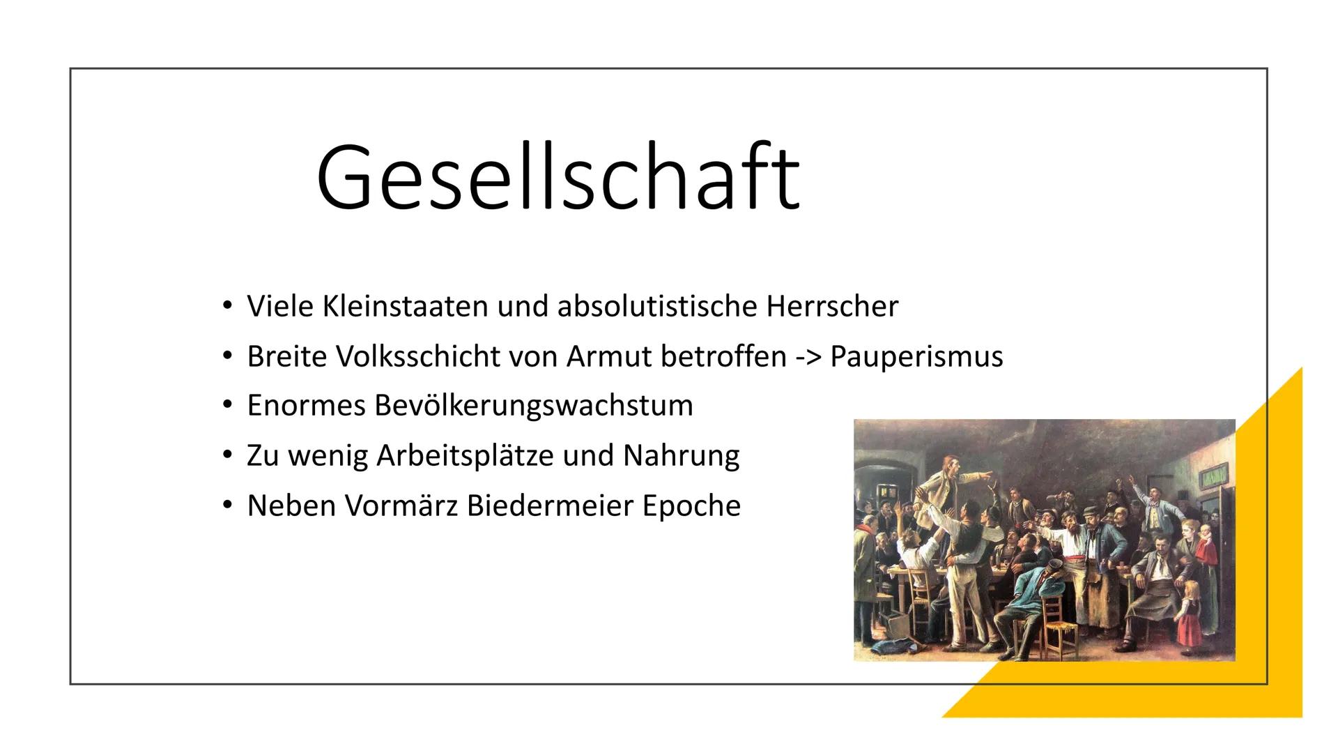 21-
VORMÄRZ „. Die Geschichte ist der Fortschritt im Bewusstsein der Freiheit.
- Georg Wilhelm Friedrich Hegel Gliederung
Grundlegende Infor