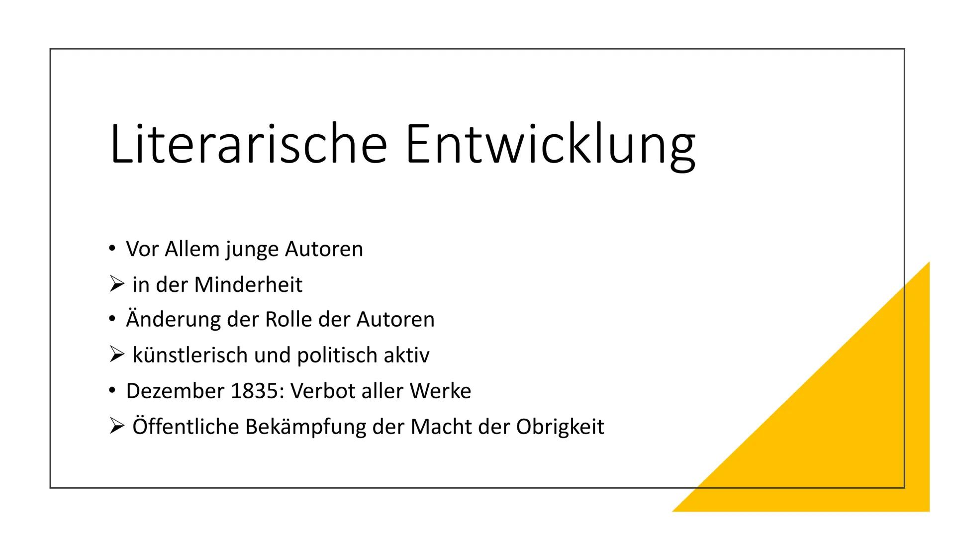 21-
VORMÄRZ „. Die Geschichte ist der Fortschritt im Bewusstsein der Freiheit.
- Georg Wilhelm Friedrich Hegel Gliederung
Grundlegende Infor