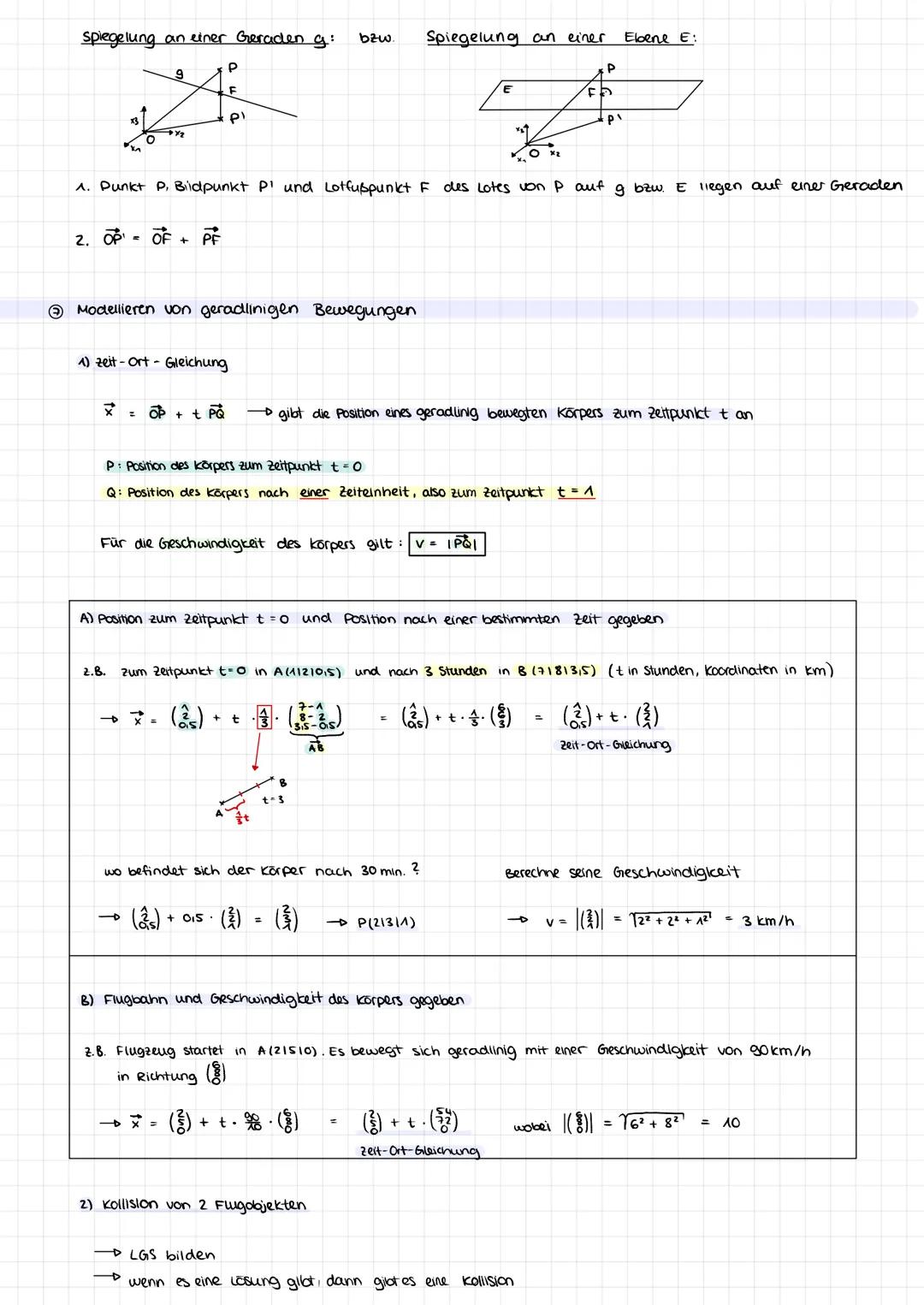 Abstände und Winkel
Abstand Punkt - Ebene
→→→→1. Moglichiceit:
2)
gegeben: E: N₁X₁ + R₂X₂ + N3X3
gesucht: Abstand d von R ZU E → d (R; E)
1)