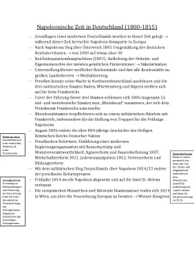 Know Napoleonische Zeit in Deutschland (1800-1815) thumbnail