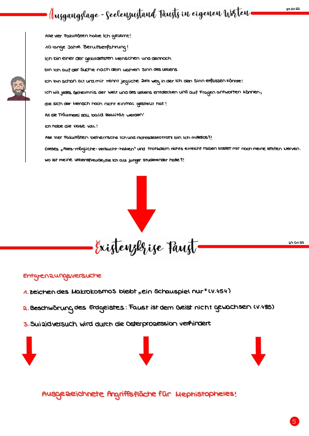 Alles über Faust: Wichtige Zitate, Charakterisierungen und mehr!