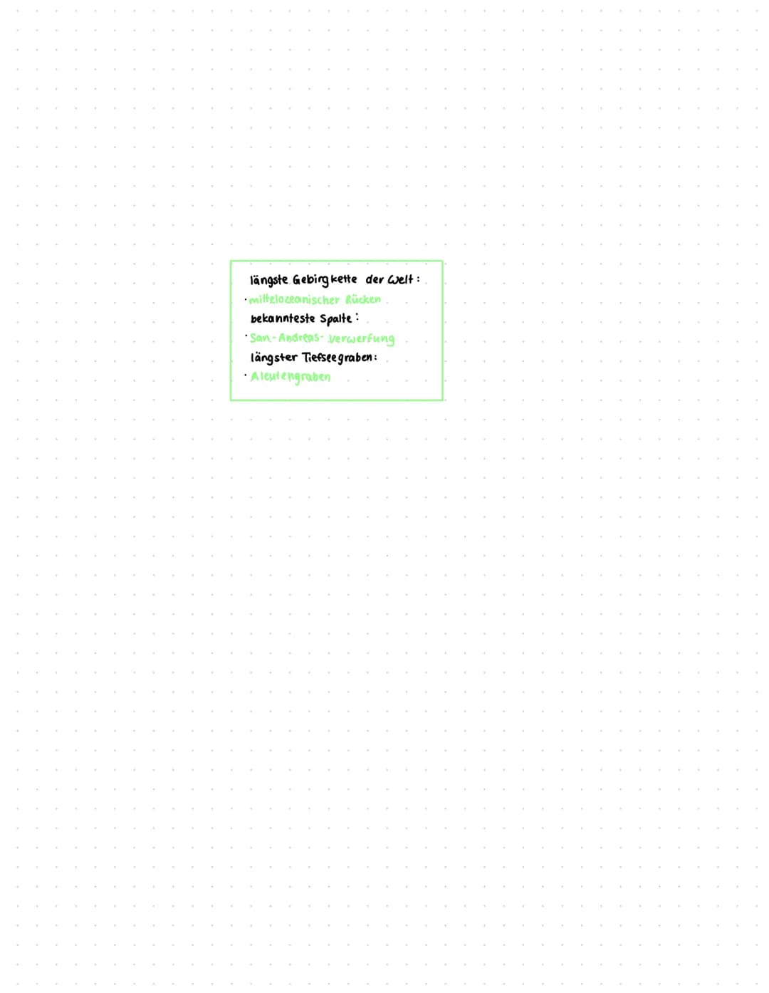 Plattentektonik für Kinder: Arbeitsblatt und Karte (PDF)