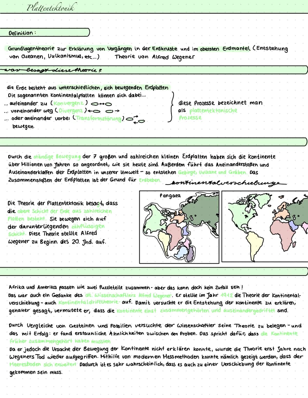 W-
MU
SW
S
Erdkunde Plattentektonik
Definition:
Grundlagentheorie zur Erklärung von Vorgängen in der Erdkruste und im obersten Erdmantel (En