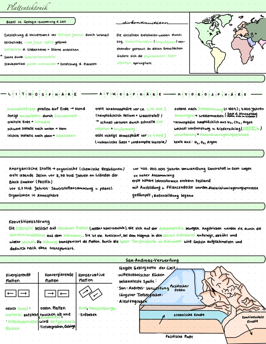 W-
MU
SW
S
Erdkunde Plattentektonik
Definition:
Grundlagentheorie zur Erklärung von Vorgängen in der Erdkruste und im obersten Erdmantel (En