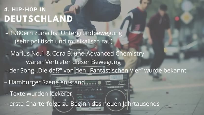 GH
BEASTIE
ANTIFA
108
ABC
any weak
Rap/Hip-
Hop
VON LENI UND LYKKA
M
PHOP!!
的 NW.A
Inhaltsverzeichnis
AVA
JA
1. Frage an die Klasse
2. Die E