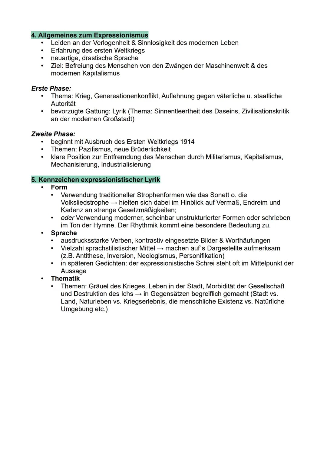 Georg Trakl: Analyse von Grodek und Verfall - Gedichte und mehr