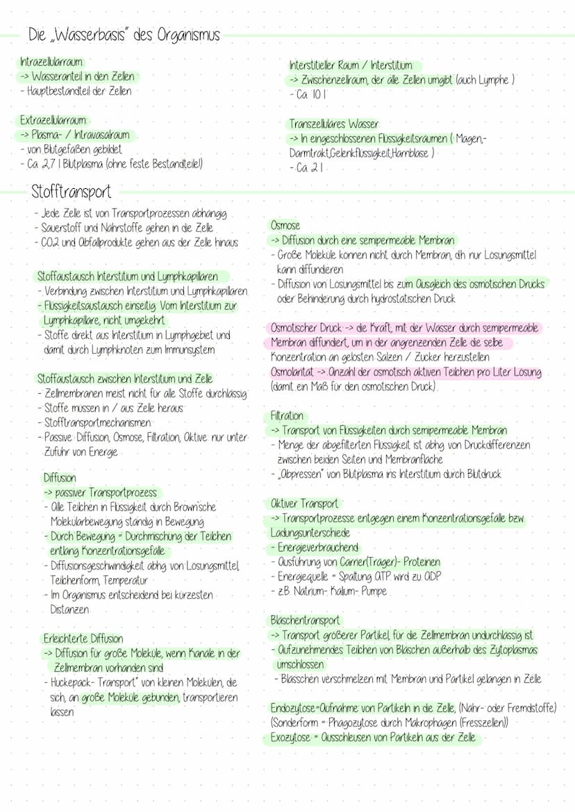 Grundlagen der Biologie
Die Zelle
→→ Kleinste Einheit des Körper mit allen Merkmalen des Lebens Formen
Eigenschaften
-> Stoffwechsel
→> Wach
