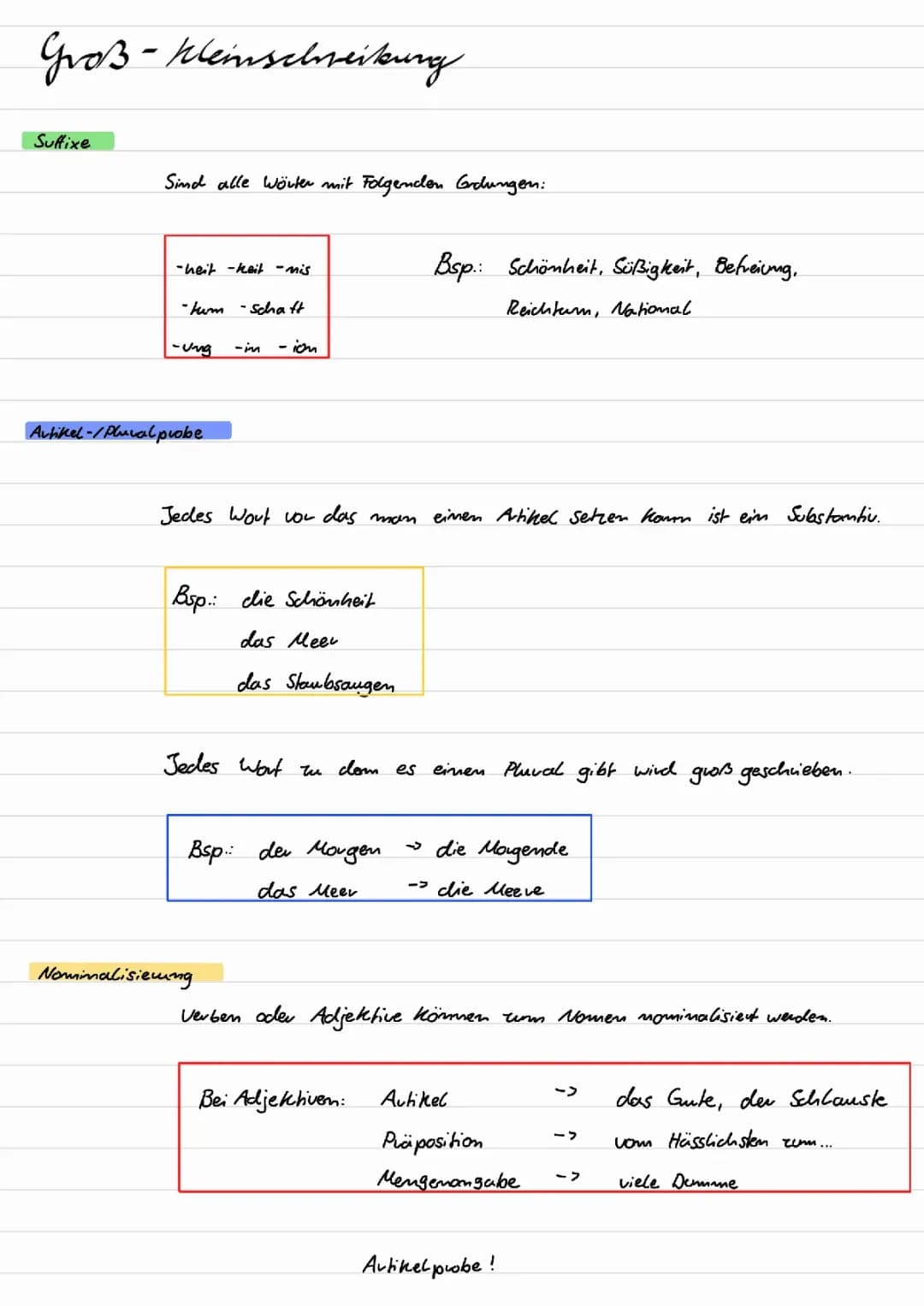 Prüfungsvorbereitung Deutsch 