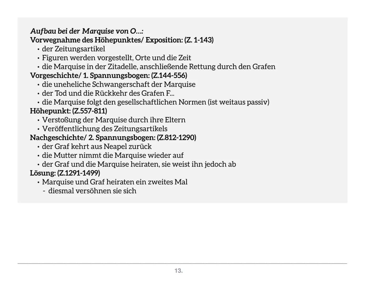 Die Marquise von O...
CLIMB TO
Your ABI
1. Inhaltsverzeichnis
1) Heinrich von Kleist
2) Inhaltliche Zusammenfassung
3) Erzähltechnik
3.1) Er