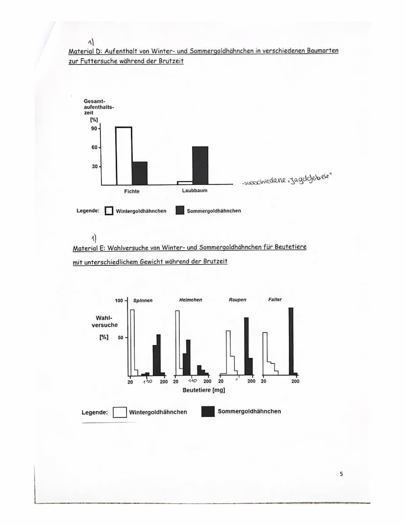 Vorabitur Evolution, GK 2+3 am 28.2.23 Peters, Gerads, Wrzeciono
| Ma
Thema: Artentstehung bei Goldhähnchen unter Berücksichtigung ökologisc